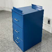 3 Drawer Metal Filing Cabinet image 1